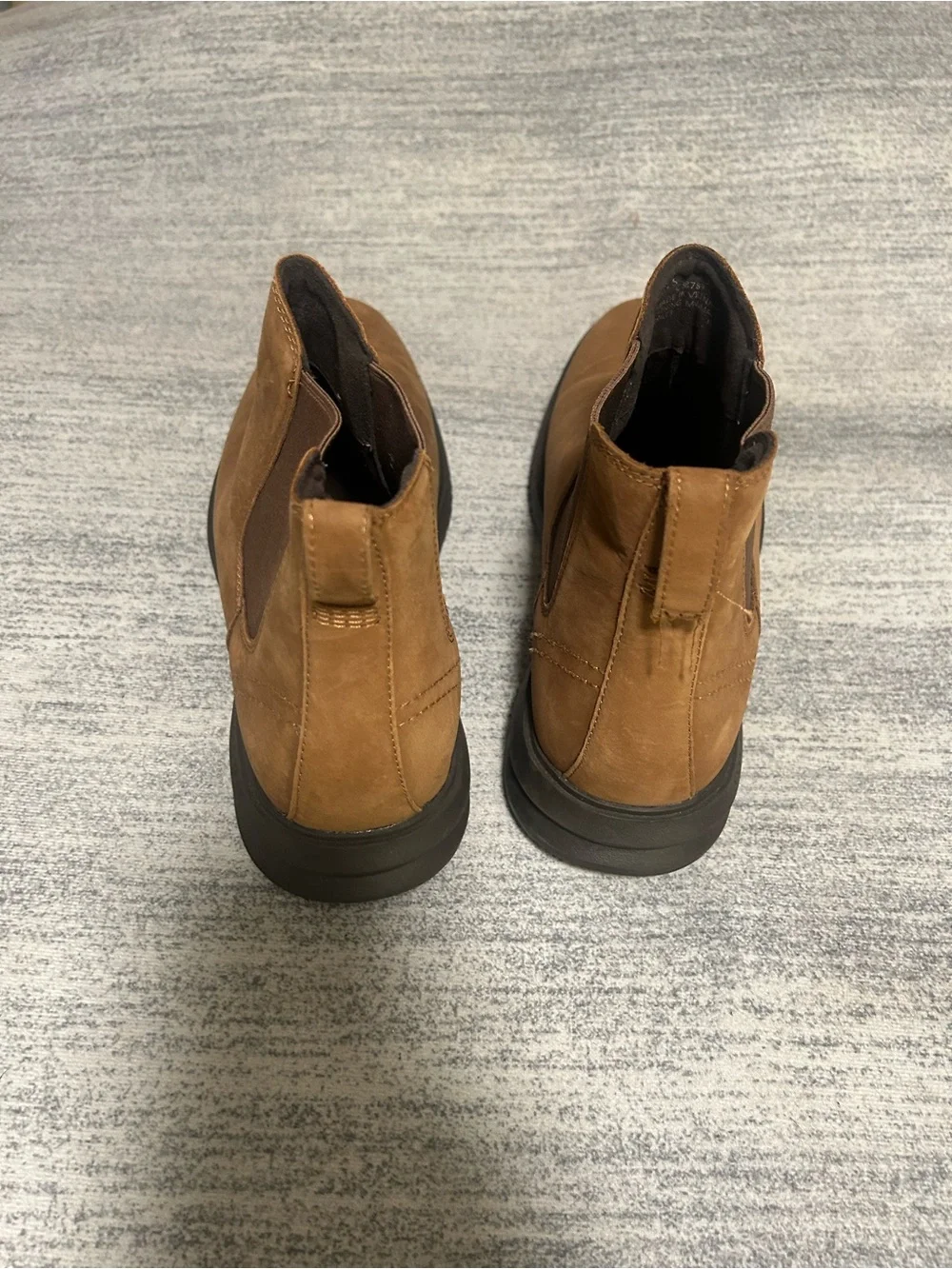 Cole Haan Tan Chelsea Boots with Black Sole
